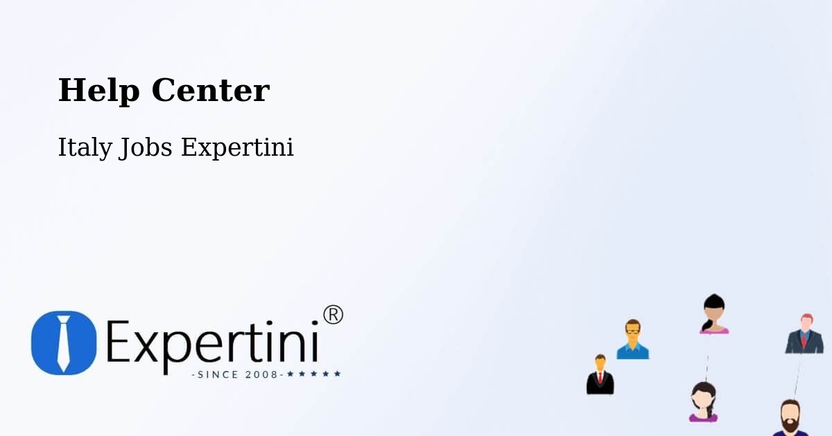 Help Center - Italy Jobs Expertini