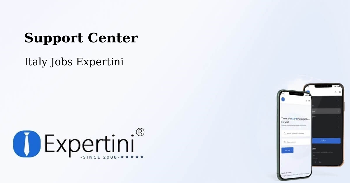 Support Center - Italy Jobs Expertini